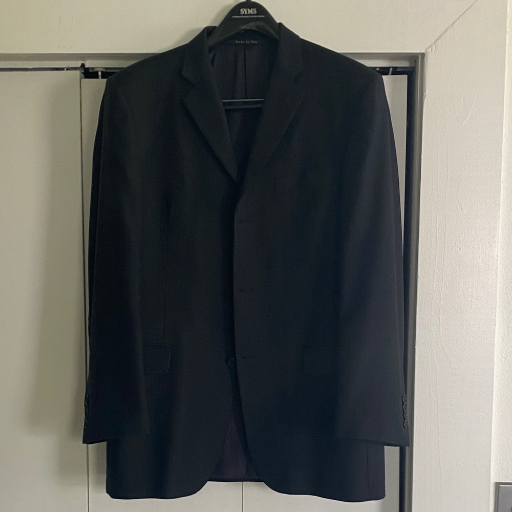 Burberry Classic Black Sport Coat